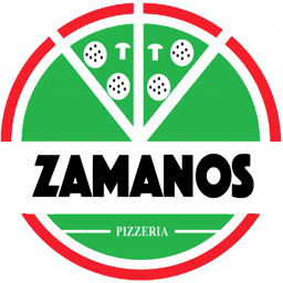 Zamanos Pizza logo.